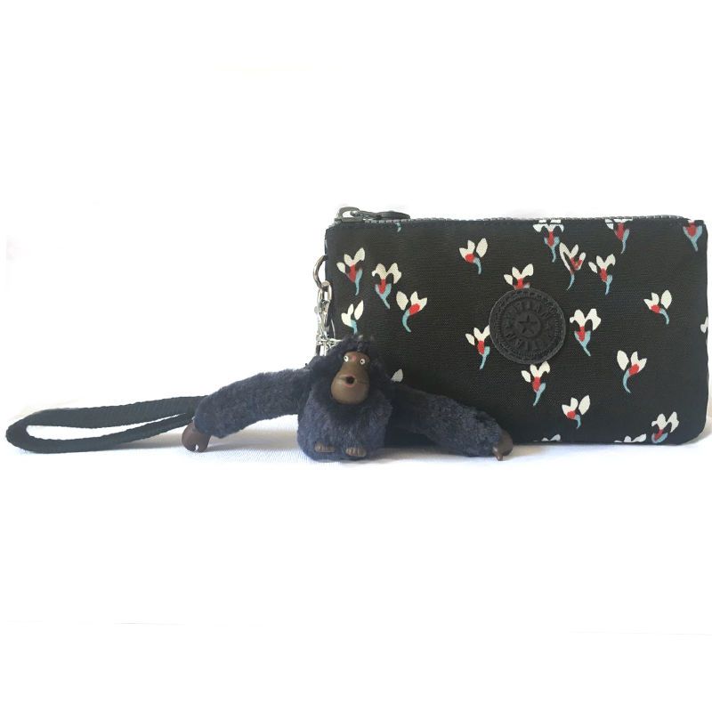 派尼美特帆布手拿包长款零钱包休闲防水小手包钱包中老年女士手腕包