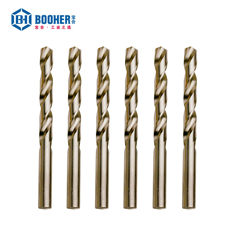 宝合(BOOHER)高速钢含钴直柄麻花钻13.0MM YX