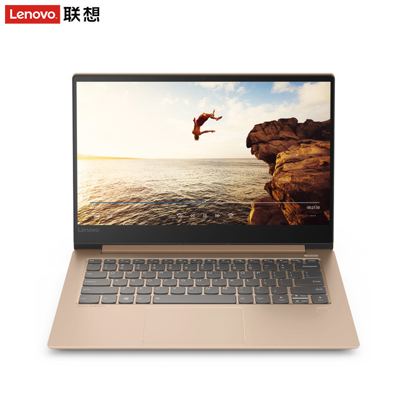 联想(Lenovo)小新Air14 14.0英寸轻薄本学生笔记本电脑(I5-8250U 8G 256GB SSD 2G独显 金色