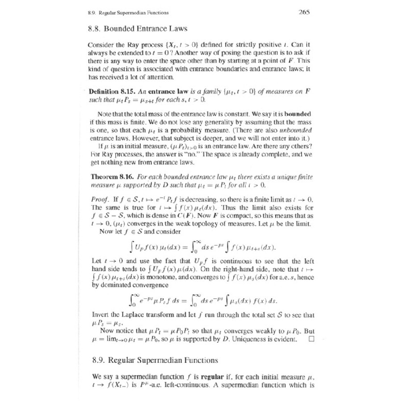 正版新书]经典数学教材(影印版):马尔科夫过程、布朗运动和时高清大图