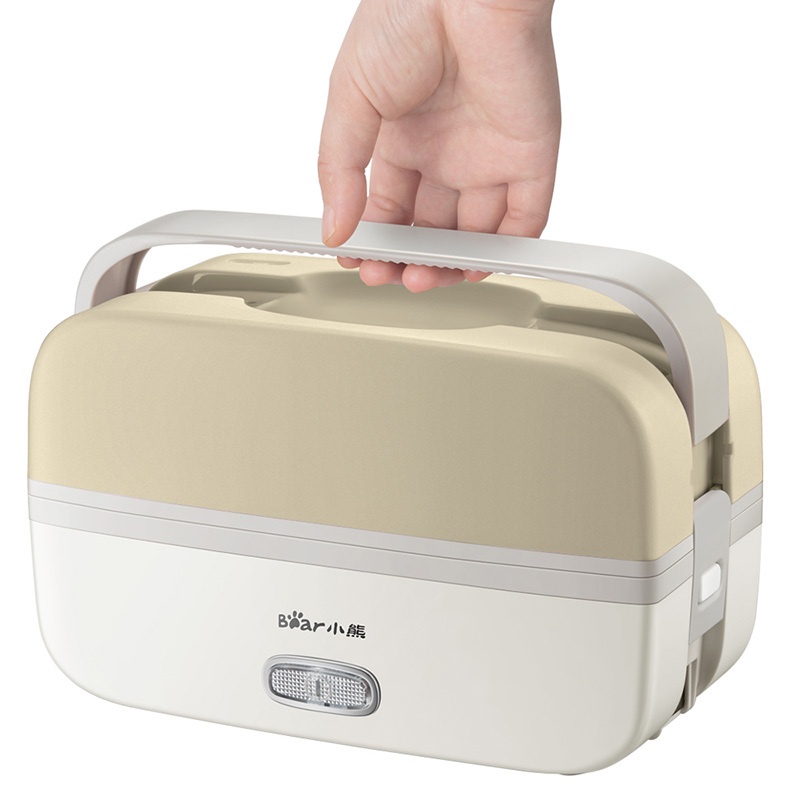 便携式可插电自动加热保温热饭上班族蒸煮便当电热饭盒