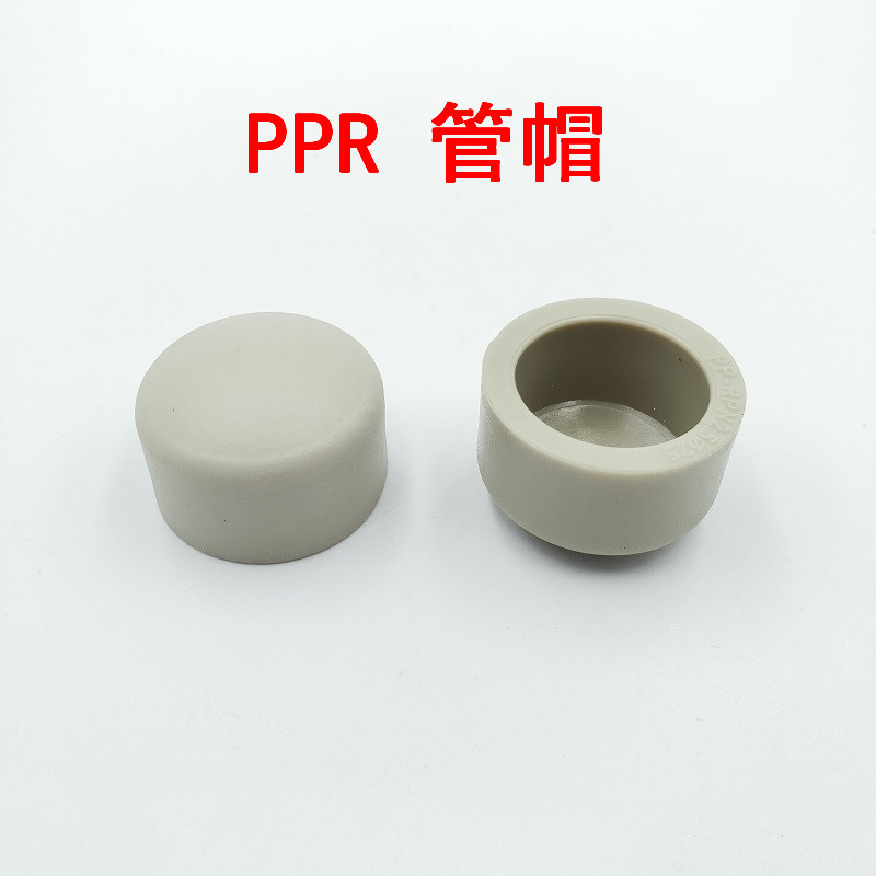 合威 热水管加厚型PPR堵帽热熔管堵头管帽φ25(6分)5个装