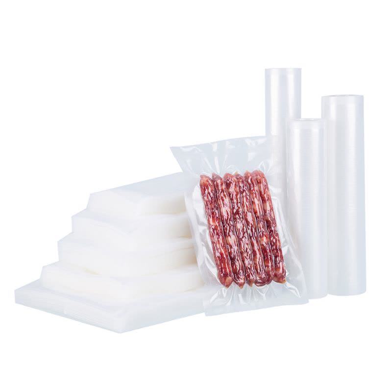 [补贴10%]食品级真空袋网纹路保鲜袋家用粽子压缩包装袋抽气透明自封袋压缩图片