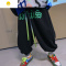 喻娄男童裤子20秋季新款儿童装潮牌洋气嘻哈街舞休闲宽松中大童长裤