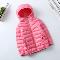 【男女童通用】北极绒儿童轻薄羽绒服男童2019新款宝宝中大童羽绒服女童春装外套45jm031t