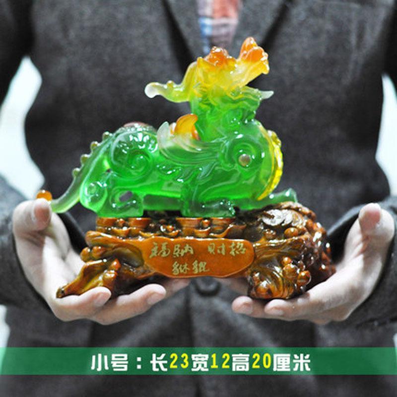 时尚貔貅摆件 饭店开业礼品办公桌室内电视柜酒柜客厅家居装饰品送女朋友七夕情人节礼物