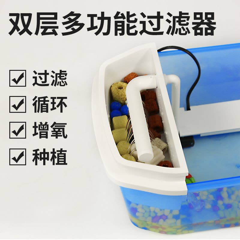 乌龟小乌龟缸大型养龟的专用鱼缸巴西龟别墅饲养箱生态缸房子图片