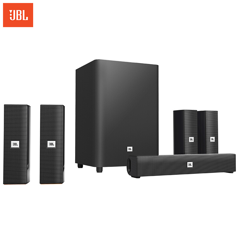 JBL CINEMA 325 音响 音箱 5.1声道 家庭影院 蓝牙 壁挂