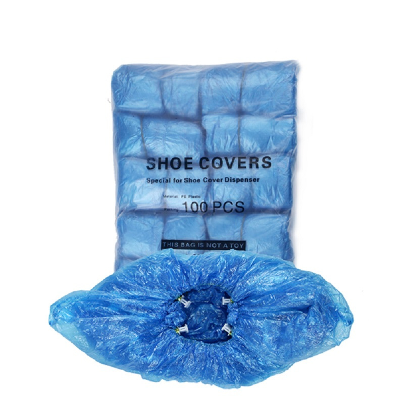 菲仕康 鞋套机专用一次性全自动家用物业酒店办公室鞋套机专用T型扣PE鞋套 100只/包