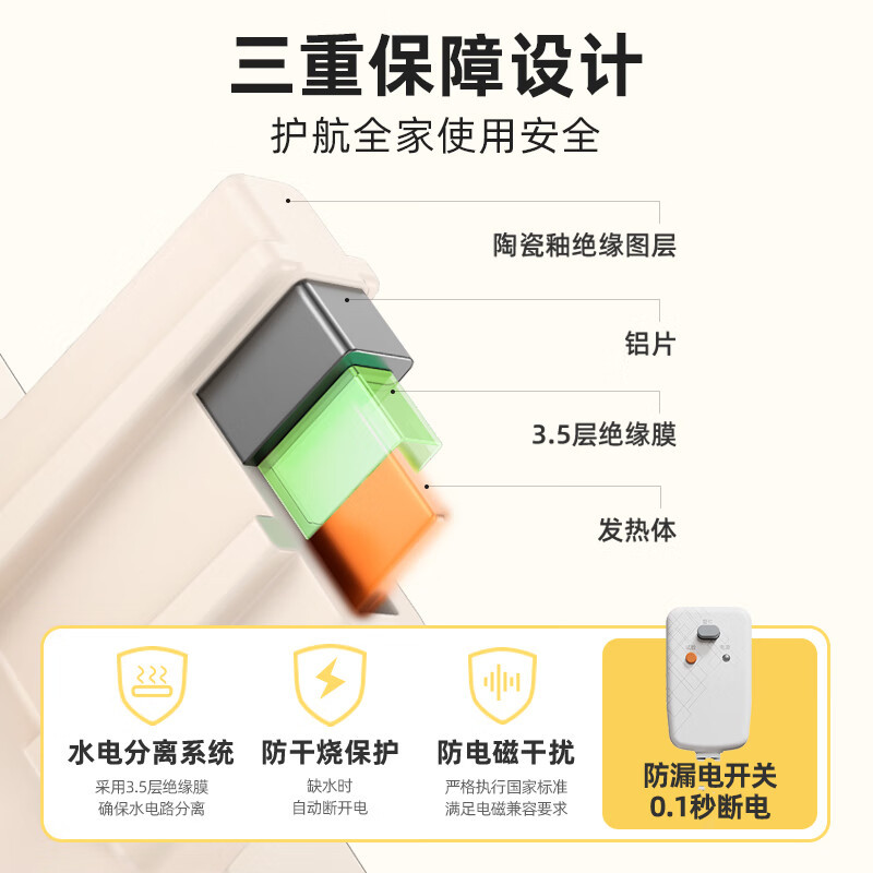 小熊(Bear)泡脚桶 按摩恒温加热足浴盆 智能 杀菌 泡脚盆 洗脚盆过膝ZYP-C08X3高清大图