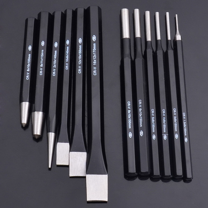 华丰巨箭 12件套冲凿HF-8526112 1.5-6mm