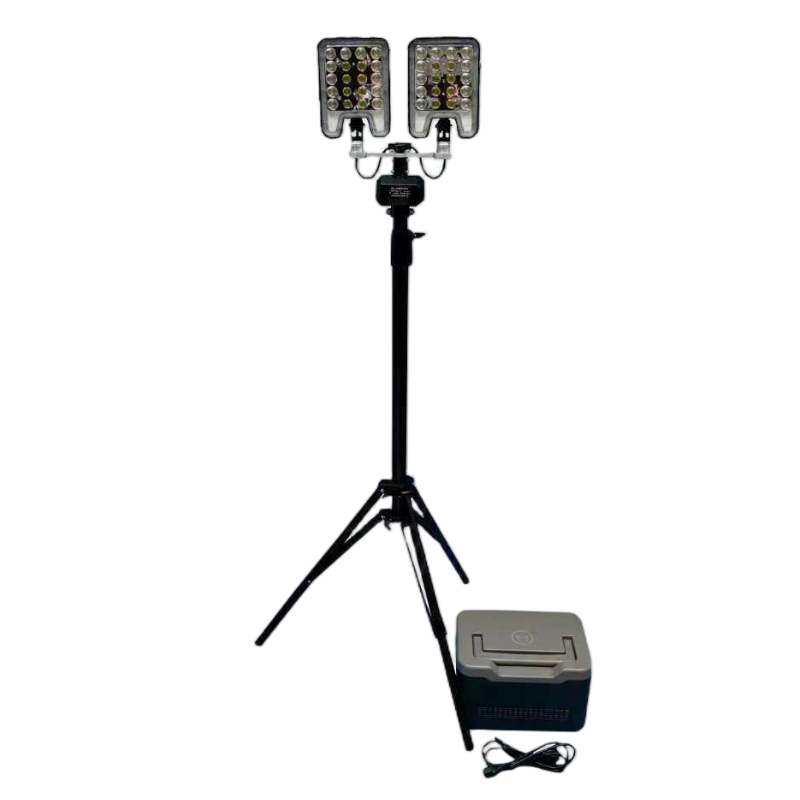 简鼎 JD6813A 2000W IP65 DC18.5V LED移动抢修灯(计价单位:台) 黑色