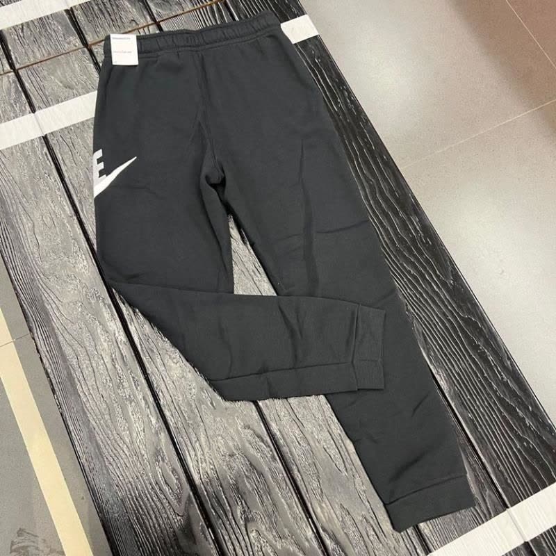 Nike/耐克长裤休闲加绒保暖针织大童运动裤CJ7863-010 D图片