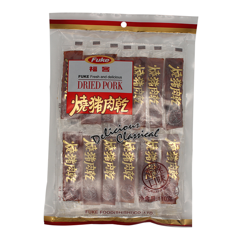 爱上星鲜 福客 蜜汁猪肉脯102g*2包