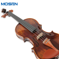 莫森（MOSEN）MS-878 乌木纯手工小提琴大师版 自然风干西洋乐器 亮光