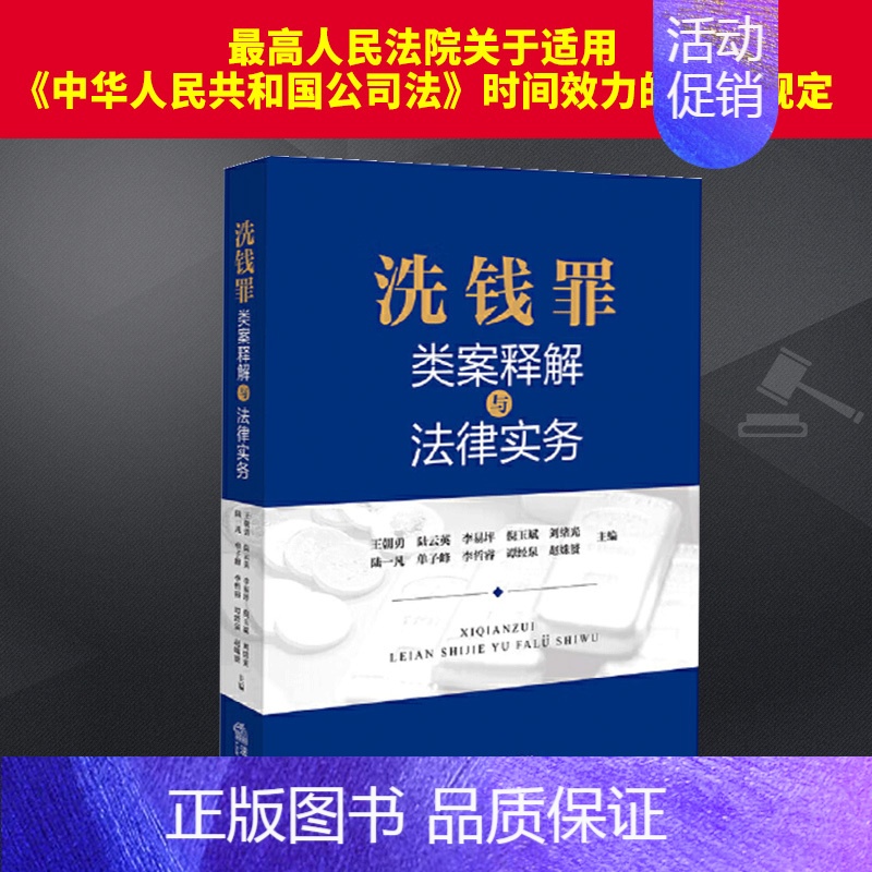 洗钱罪类案释解与法律实务 法律出版社 【正版】2024新书 洗钱罪类案释解与法律实务 辩护要点 裁判要点 实务评析类案指