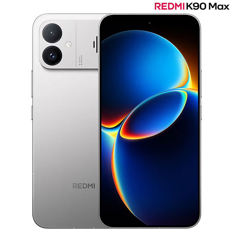 小米REDMI K90 Max 12GB+256GB 太空银 天玑9500性能芯 高清影像 165Hz电竞大屏 8550mAh电池 100W 5G手机
