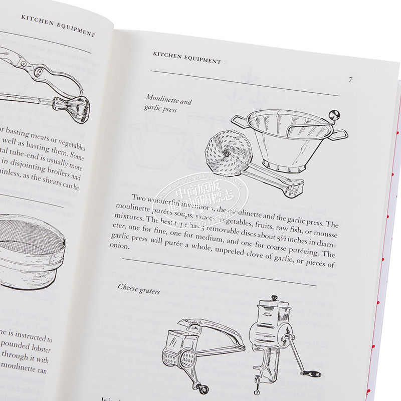 [正版]法国厨神茱莉亚查尔德 掌握法式烹饪艺术 卷一 英版 Mastering the Art of French C高清大图