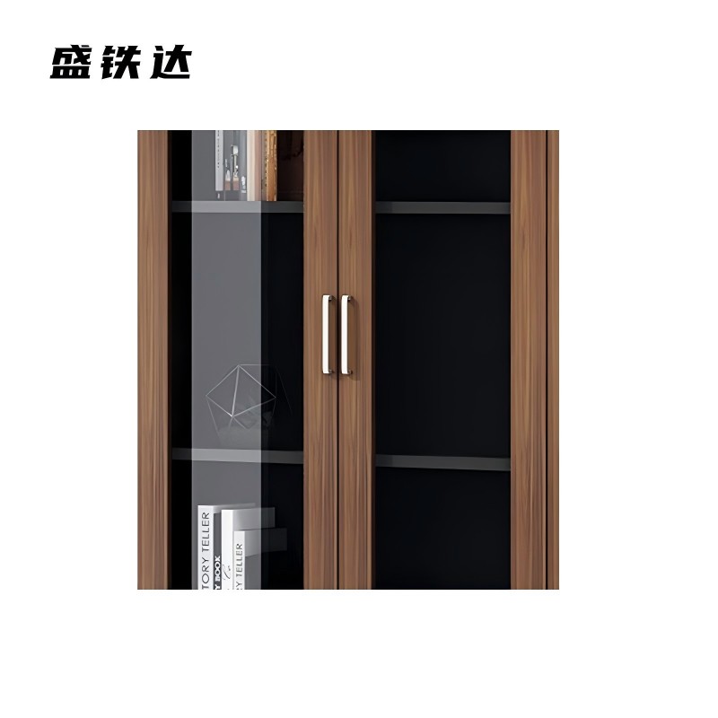 盛铁达 书柜储物柜右3门1200*400*2000mm STD-JJ157 个高清大图