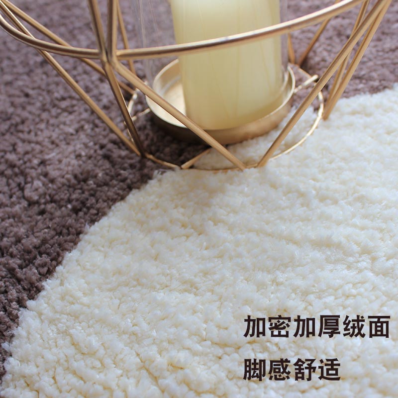 可爱卡通小熊浴室垫防滑吸水淋进垫卫生间脚垫可水洗 三维工匠防滑垫高清大图