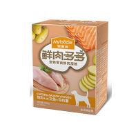 麦富迪狗狗零食宠物鲜肉湿粮鲜肉多多鸡肉+三文鱼+马铃薯330g*12成犬幼犬通用