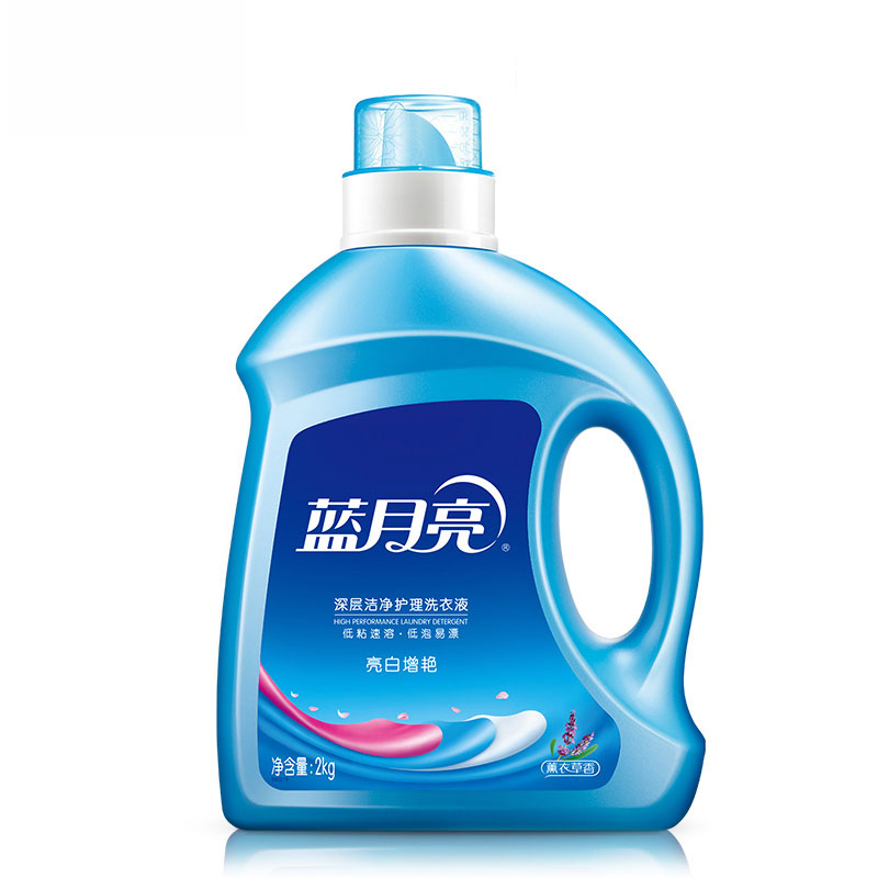 蓝月亮薰亮白2kg+1kg+风清白兰手洗专用500g翻盖+旅行装80g*2高清大图