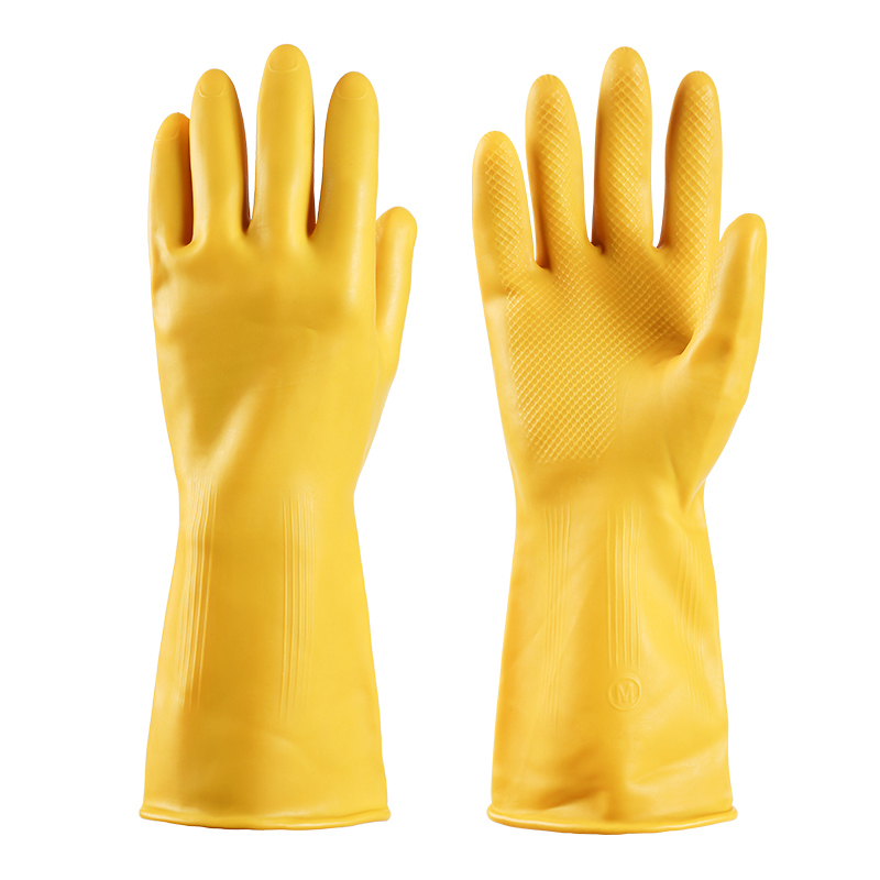 加厚橡胶牛津乳胶手套100克特厚20双xl视频