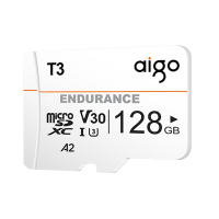 爱国者（aigo）T3手机内存卡128G TF卡行车记录仪高速储存卡监控摄像头内存专用Micro sd卡