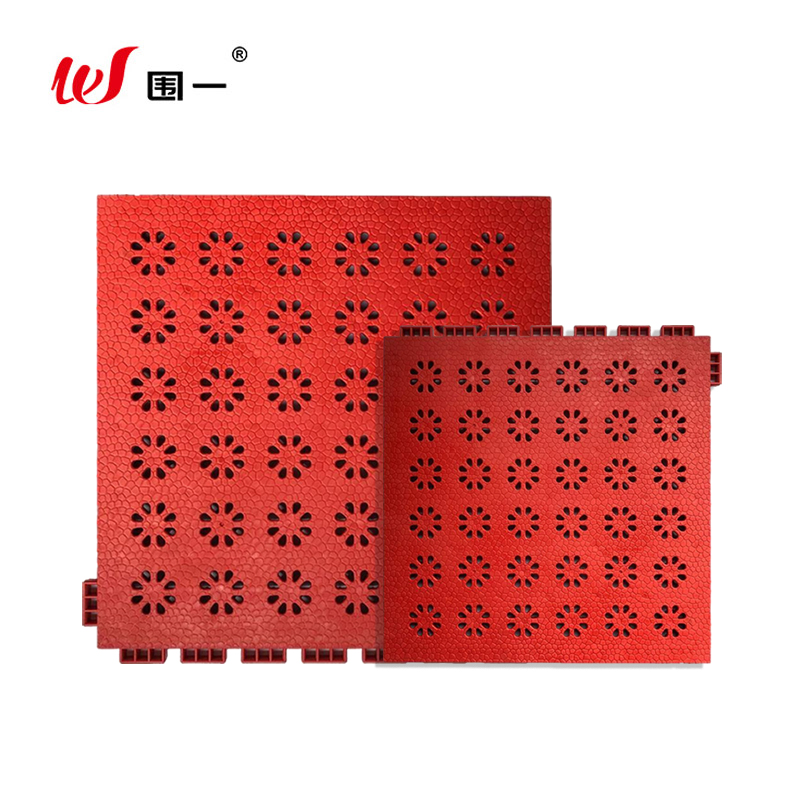 悬浮热塑地板 34钻石纹训练型-16MM 平方米高清大图
