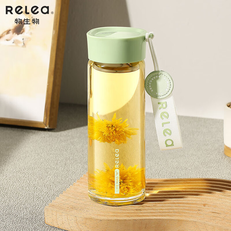 物生物漾诗玻璃杯450ML JV012335-0450曲韵紫高清大图