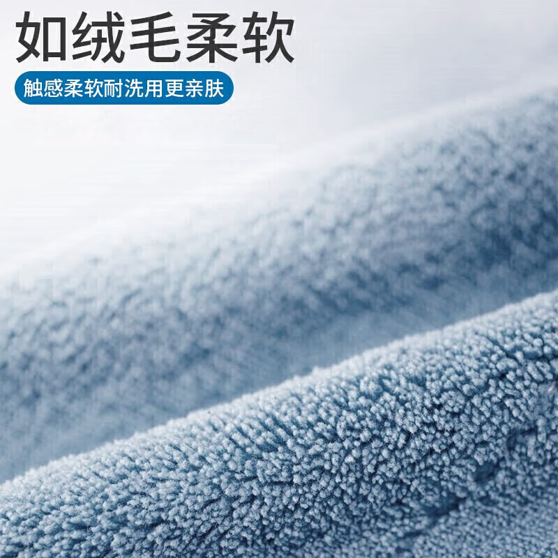 茶花(CHAHUA)抹布厨房洗碗布30*30cm*6片百洁布洗碗巾超吸水不掉毛擦手巾* 220003高清大图
