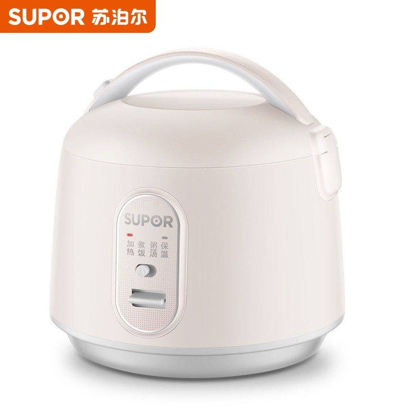 苏泊尔(SUPOR)ZMD安心系列 电饭煲 1.6L机械电饭煲 奶茶色 SF16YA22