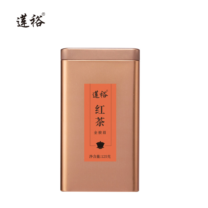 莲裕红茶金骏眉125克罐高清大图