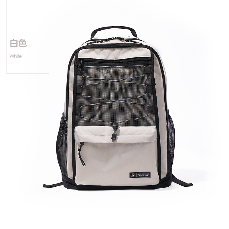 爱华仕时尚双肩包男女背包休闲书包大学生包包通勤包视频