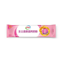 伊利高铁高钙女士奶粉400克袋叶酸维生素C奶粉成人早餐 独立小包装16*25克(新老包装随机发货)