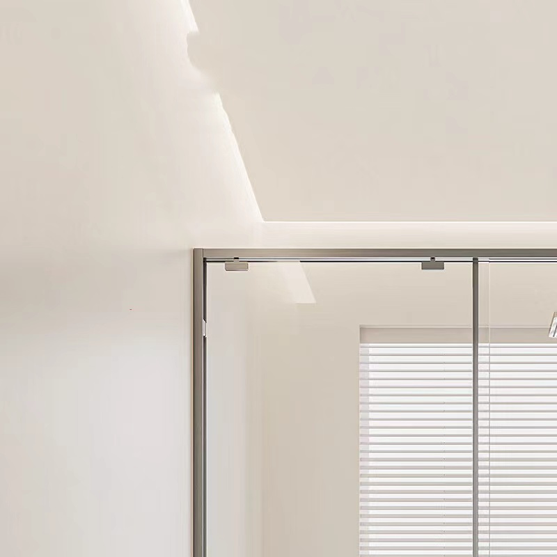 淋浴房隔断门卫生间干湿分离推拉移门一字型