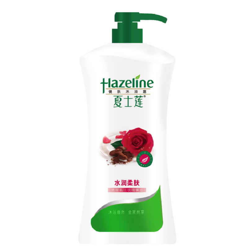 夏士莲 (Hazeline) 健肤沐浴露-水润柔肤1L[联合利华]