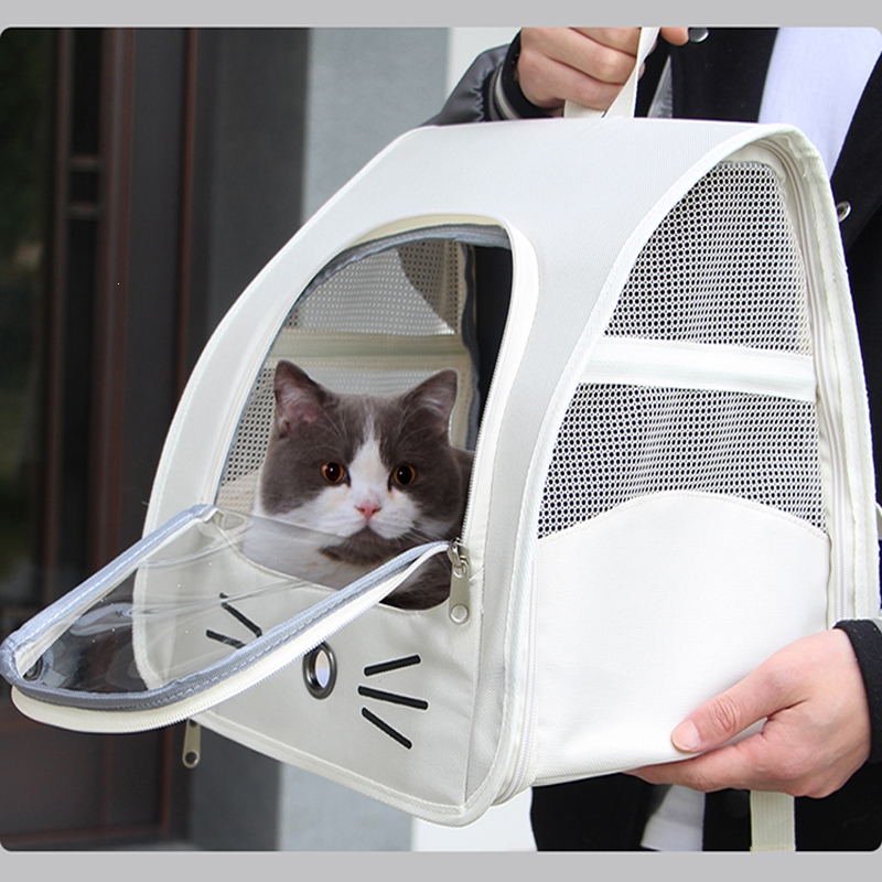 米妮猫包外出便携大容量双肩猫书包宠物猫咪背包猫笼装猫的外出包用品