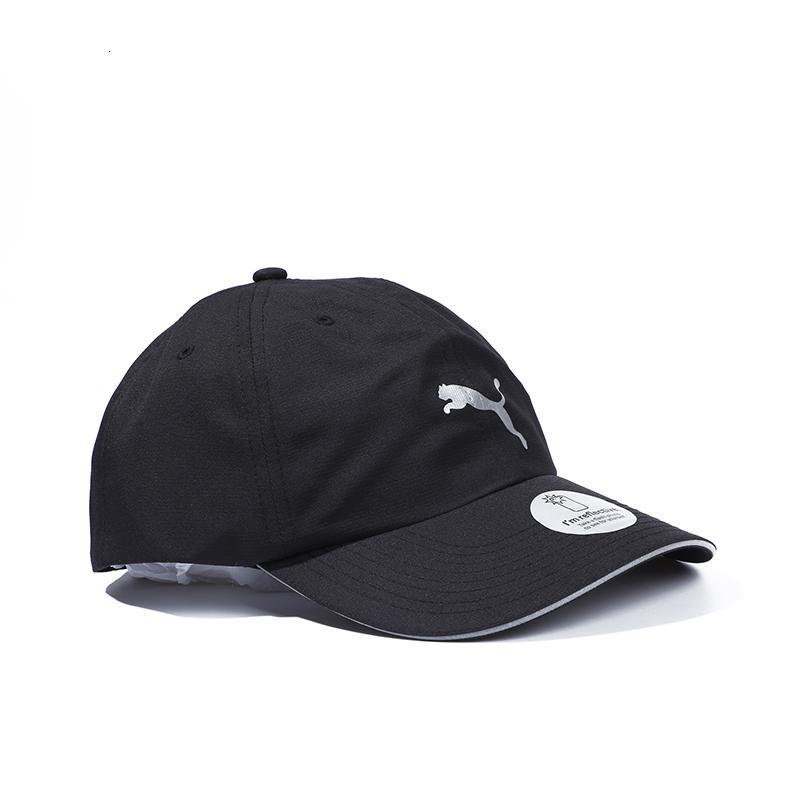 PUMA彪马运动休闲涤棉圆顶加长檐Uni Running Cap III运动帽05291101