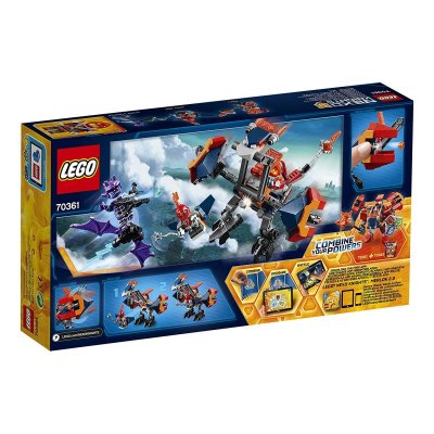 乐高(LEGO)未來骑士团系列 梅西的机器神龙 70361 7-14岁 儿童积木塑料玩具 100-200块