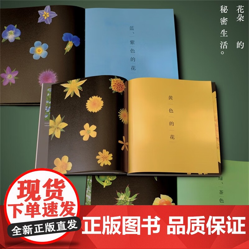 正版 花朵的秘密生活(两册套装)随书笔记本 日本的科普力作高清大图