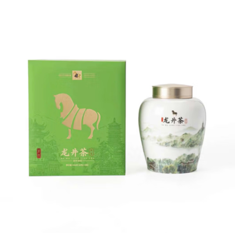 八马茶业(BAMA TEA) 茗作4000·龙井茶-240g