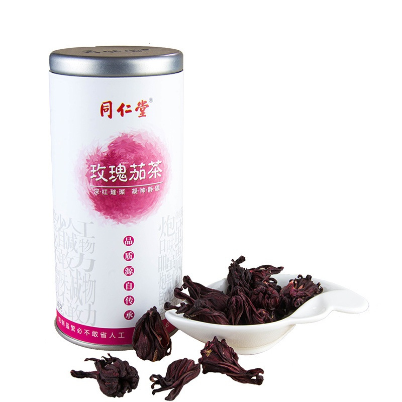 同仁堂养生茶 花草茶饮 玫瑰茄茶