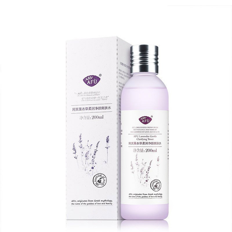 AFU 阿芙薰衣草柔润净颜爽肤水200ml 控油平衡 收缩毛孔高清大图
