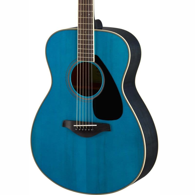 雅马哈(YAMAHA)FS820TQ单板民谣吉它升级版木吉他jita桃花芯背侧板40英寸天蓝色亮光图片