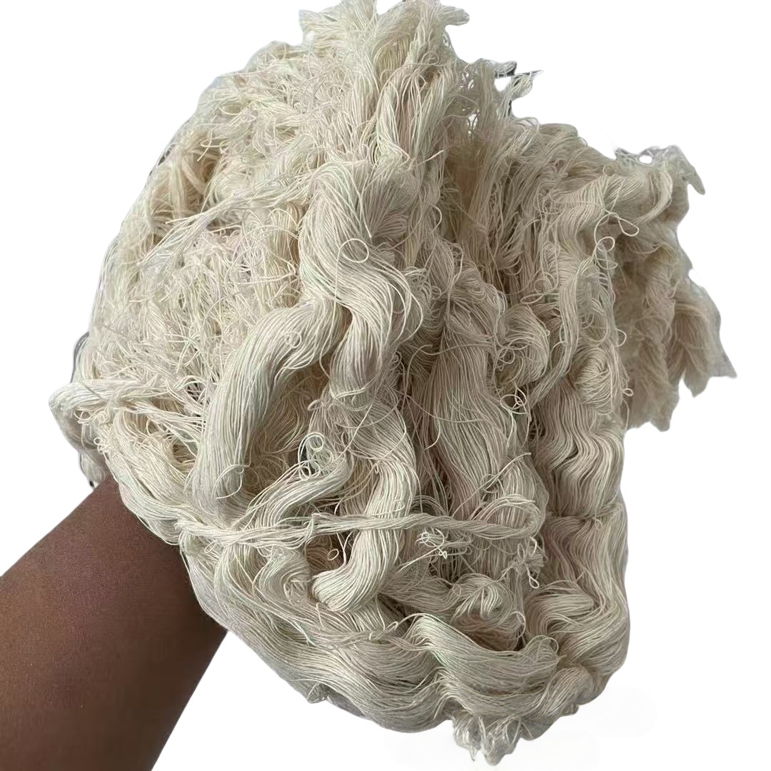 洛安斯 擦机布棉纱 本白 千克高清大图