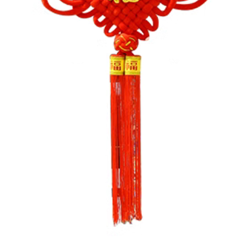 汇特益 中国结(带福字) 2.0厘米线粗16盘[金福款] (单位:个)高清大图