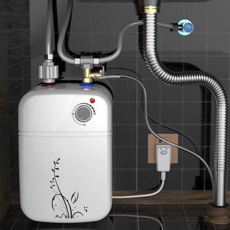 速热小厨宝储水式家用6l8l16升即热厨房洗碗小型电热水器立式机械8升