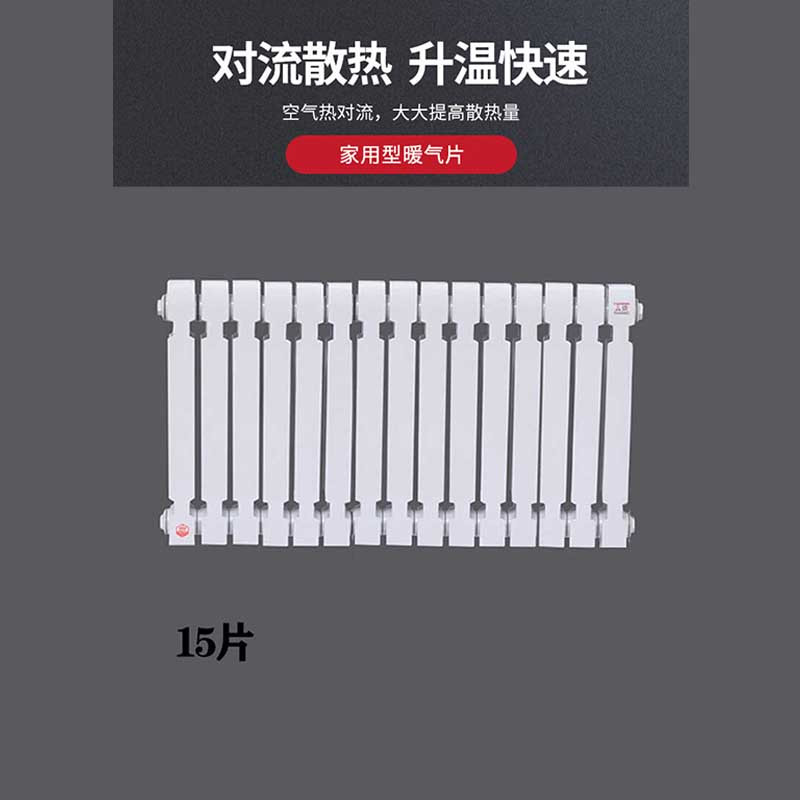 暖气片 大唐御 DTY055-015 15柱 集中供暖, 自采暖 壁挂式