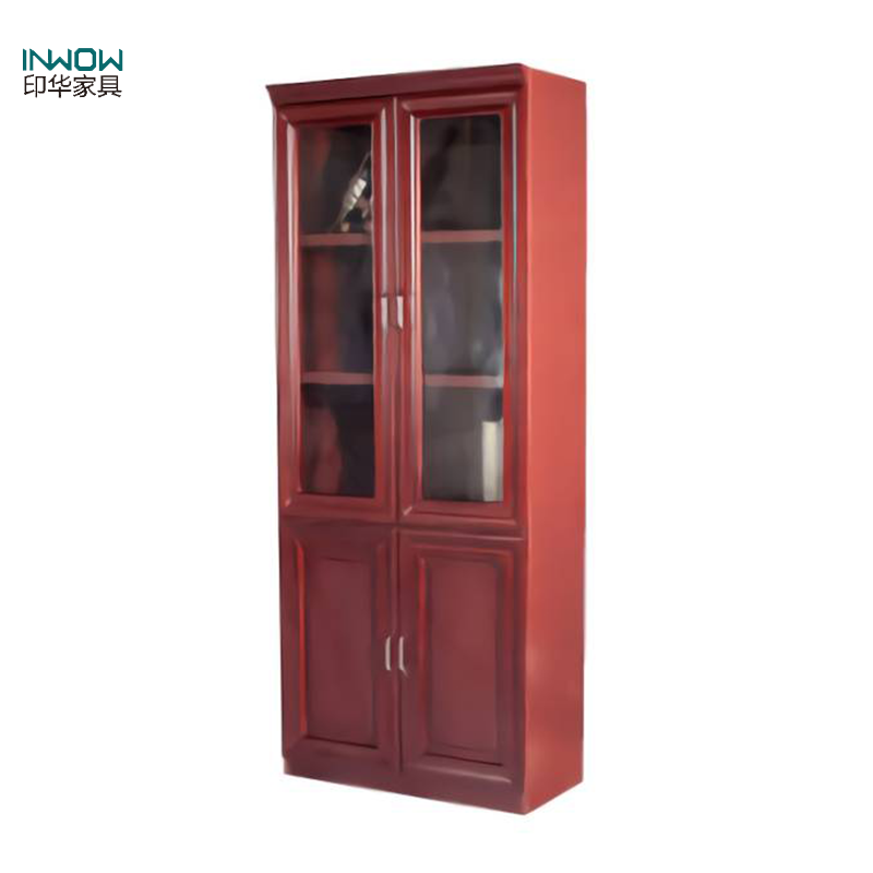 印华（YINHUA）书柜 文件柜 档案柜 木皮 （组） （900*400*2000）